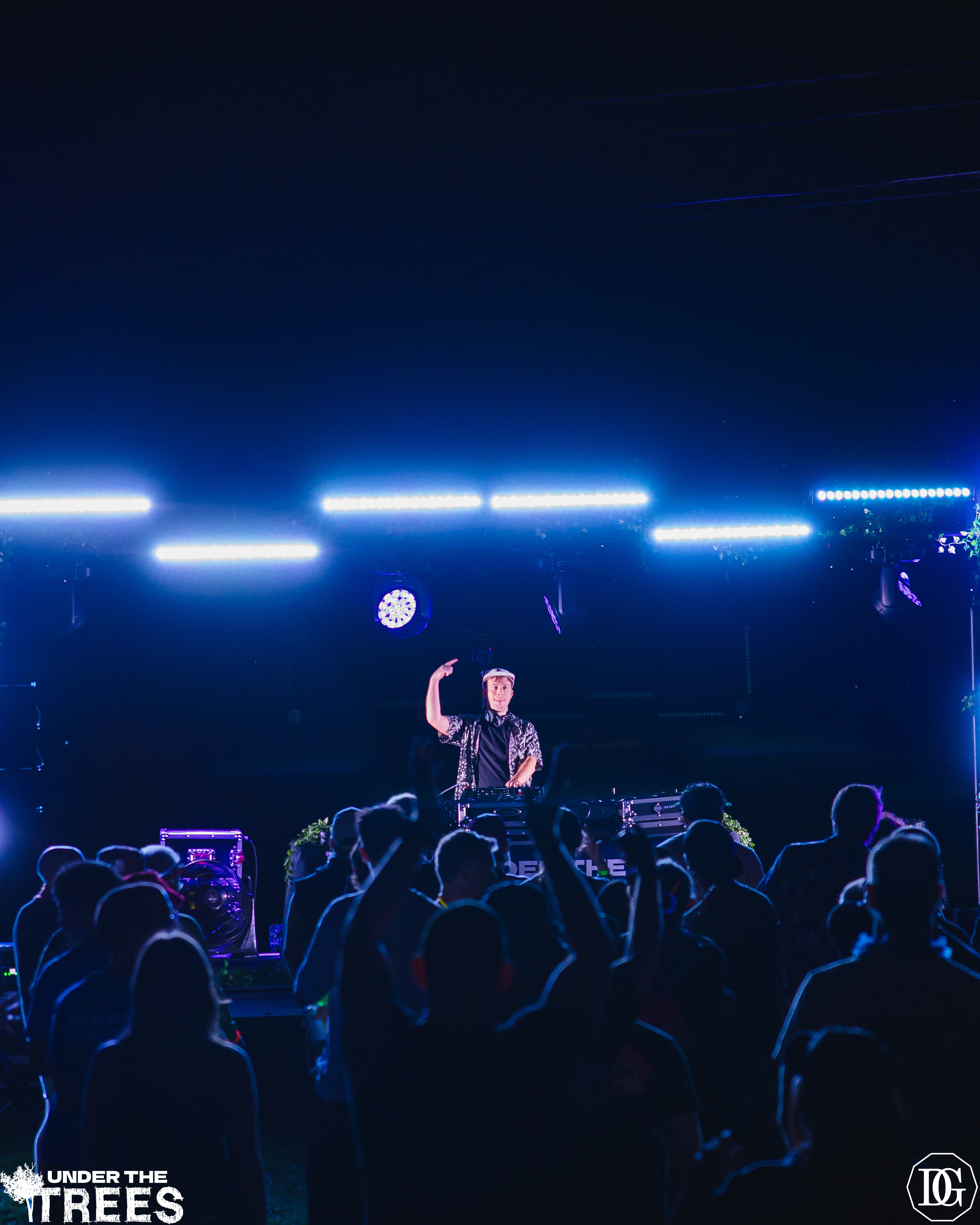 John performing at a festival